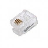 CONECTOR MACHO RJ11 PCT C/10 PCS - PENTTAXY